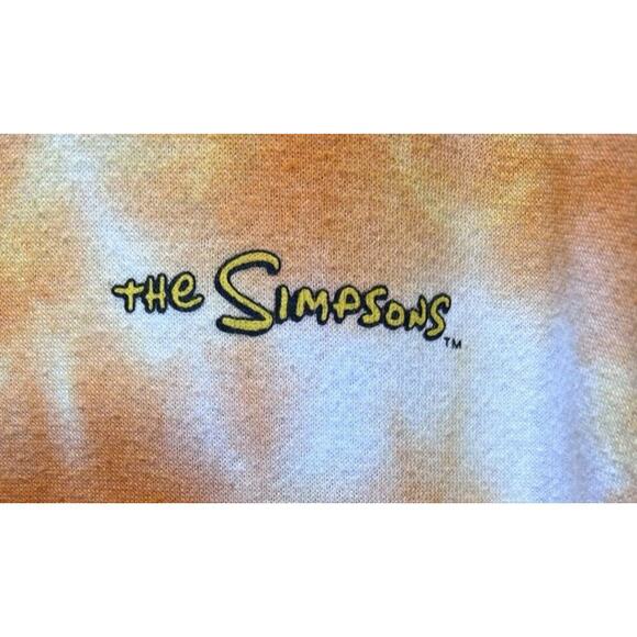 The Simpsons Orange Tie Dye Hoodie Y
outh Size: XLarge - Picture 3 of 12